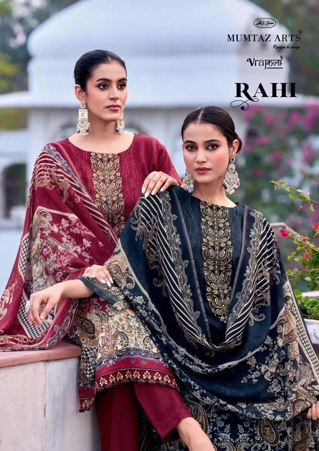Mumtaz Arts Rahi Viscose Jam Digital Printed Dress Material Wholesale