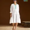 Beautiful Blue Hills Anna Rayon Embroidered Kurti Collection Wholesale 2026