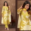 Launching Moksh Kaashvi D No 9012 Chanderi Hand Worked Kurti With Bottom Dupatta Wholesale 2026