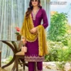 Buy Aanchi Plus Sunlight Vichitra Silk Embroidered Kurti With Bottom Dupatta Wholesale 2026