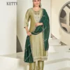 Latest Aanchi Kitty Vichitra Silk Embroidered Kurti With Bottom Dupatta Wholesale 2026