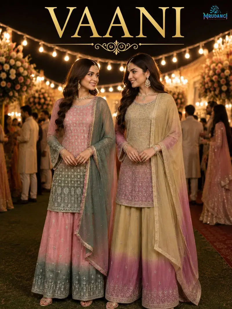 Mrudangi Vaani Georgette Embroidered Salwar Kameez Collection Wholesale