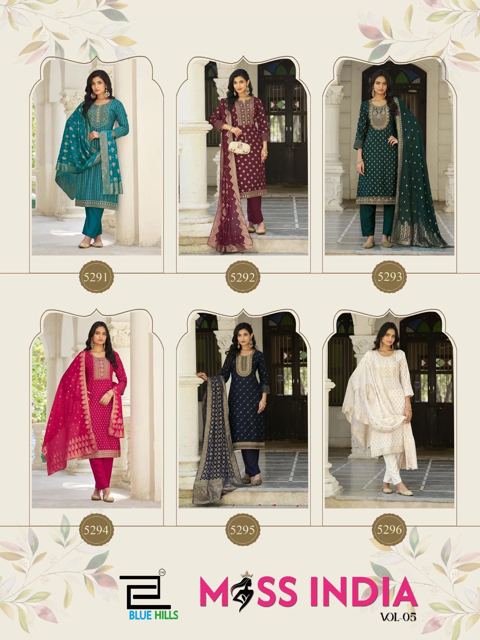 Beautiful Blue Hills Miss India Vol 5 Plus Size Rayon Foil Printed Kurti With Bottom Dupatta Wholesale 2026