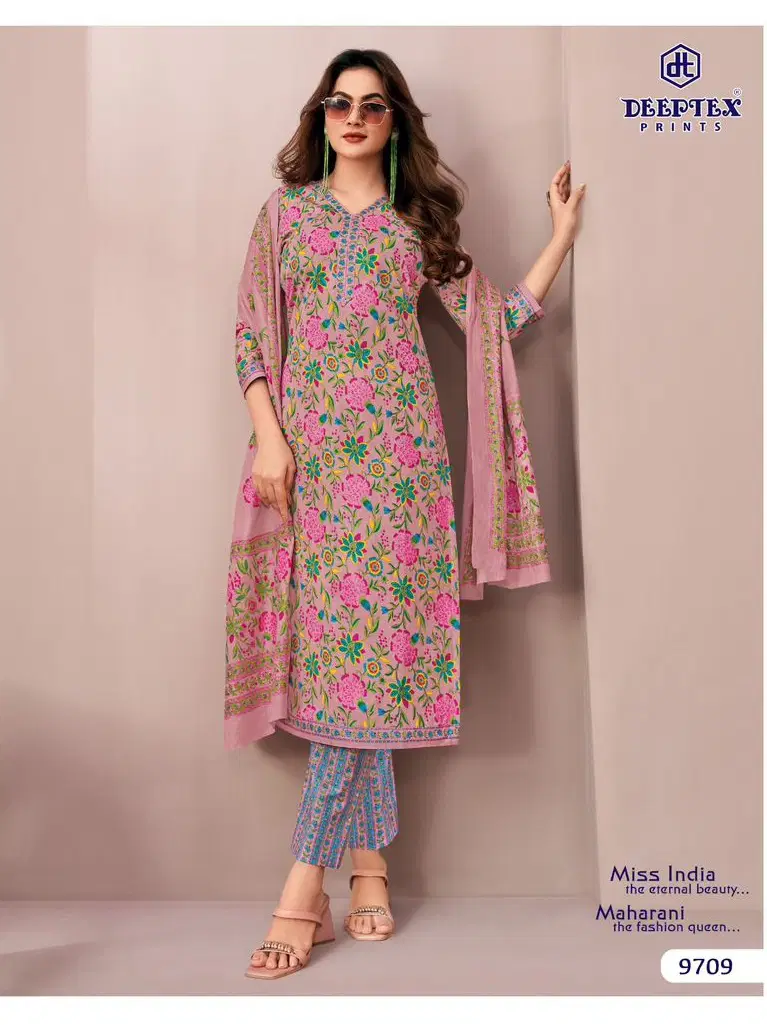 Buy Deeptex Miss India Vol 97 Lawn Cotton Fancy Dress Material Collection Wholesale 2026