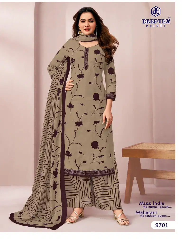 Buy Deeptex Miss India Vol 97 Lawn Cotton Fancy Dress Material Collection Wholesale 2026