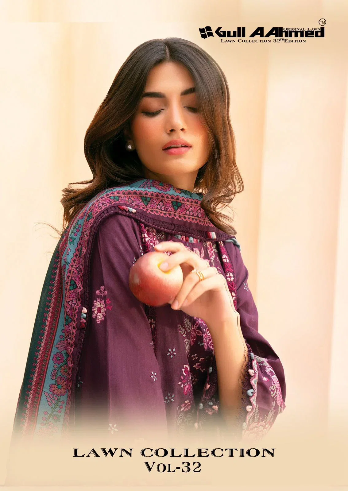 Gull A Ahmed Lawn Collection Vol 32 Cotton Karachi Dress Material Wholesale