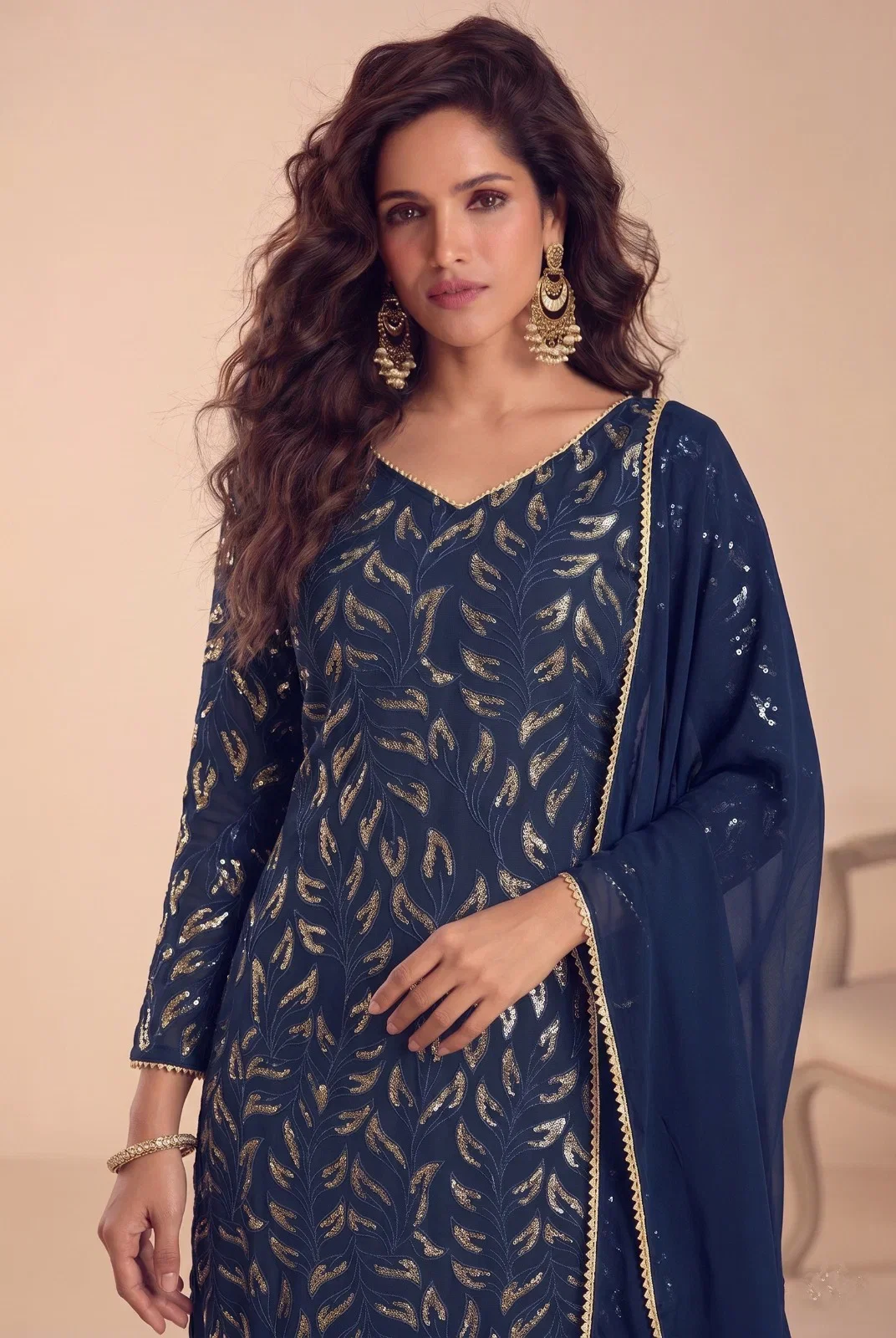 Launching Kb Super Hit 3320 Georgette Sequence Worked Salwar Kameez Collection Wholesale 2026