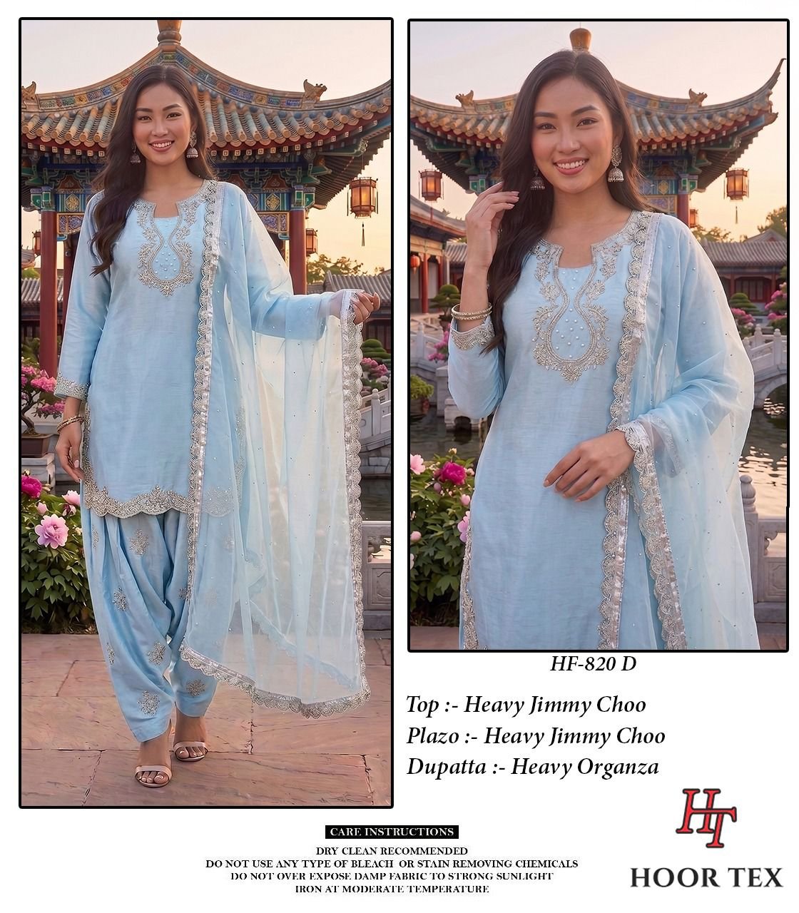 Launching Hoor Tex 820 A To D Jimmy Choo Moti Worked Salwar Kameez Wholesale 2026