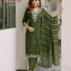 Stylish Nazakat Vol 1 By Diya Trends Barlin Embroidered Kurti With Bottom Dupatta Wholesale 2026