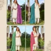 Launching Aanchi River Vichitra Silk Embroidered Kurti With Bottom Dupatta Wholesale 2026