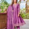 Stylish Aanchi Rabbit Vichitra Silk Embroidered Kurti With Bottom Dupatta Wholesale 2026