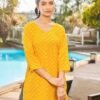 Stylish Lekha Sal 33 Poly Rayon Printed Tunic Style Top Wholesale 2026