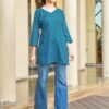 Stylish Lekha Sal 33 Poly Rayon Printed Tunic Style Top Wholesale 2026