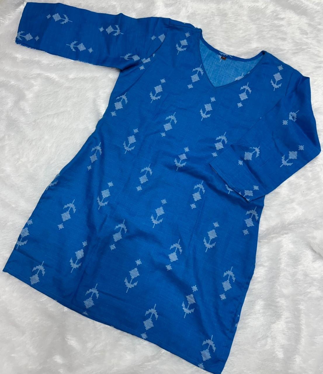 Stylish Lekha Sal 33 Poly Rayon Printed Tunic Style Top Wholesale 2026