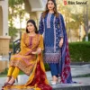 Riaz Arts Bin Saeed Vol 16 Cotton Cambric Lawn Printed Dress Material Wholesale