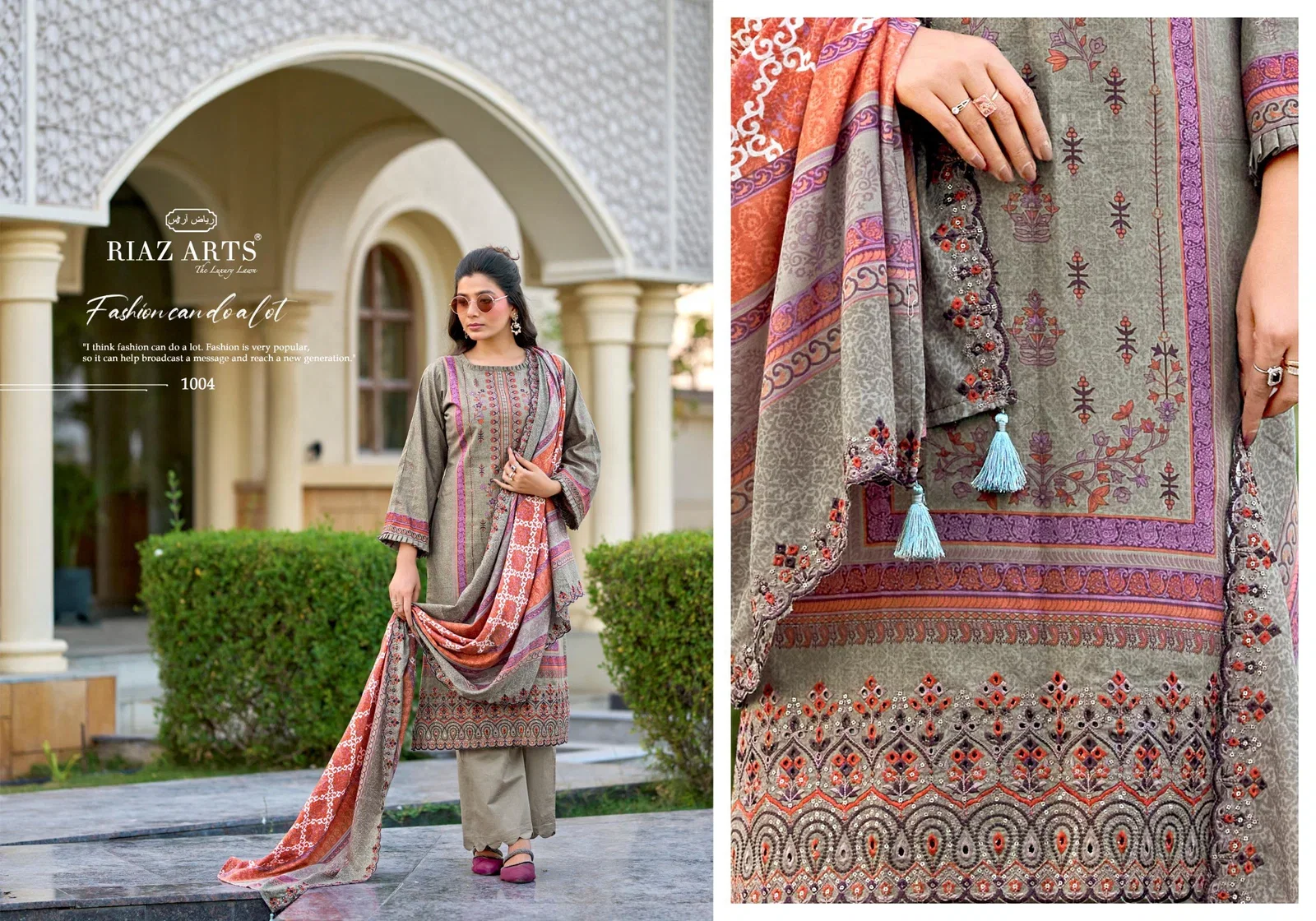 Launching Riaz Arts Bin Saeed Vol 16 Cotton Cambric Lawn Printed Dress Material Wholesale 2026