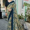 Stylish Kashvi Alex Vol 3 Black Vichitra Printed Saree Collection Wholesale 2026