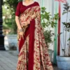 Stylish Kashvi Alex Vol 3 Black Vichitra Printed Saree Collection Wholesale 2026