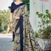 Stylish Kashvi Alex Vol 3 Black Vichitra Printed Saree Collection Wholesale 2026