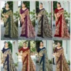 Stylish Kashvi Alex Vol 3 Black Vichitra Printed Saree Collection Wholesale 2026