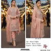 Latest Hoor Tex 501 A To D Heavy Chiffon Pakistani Salwar Suit Collection Wholesale 2026