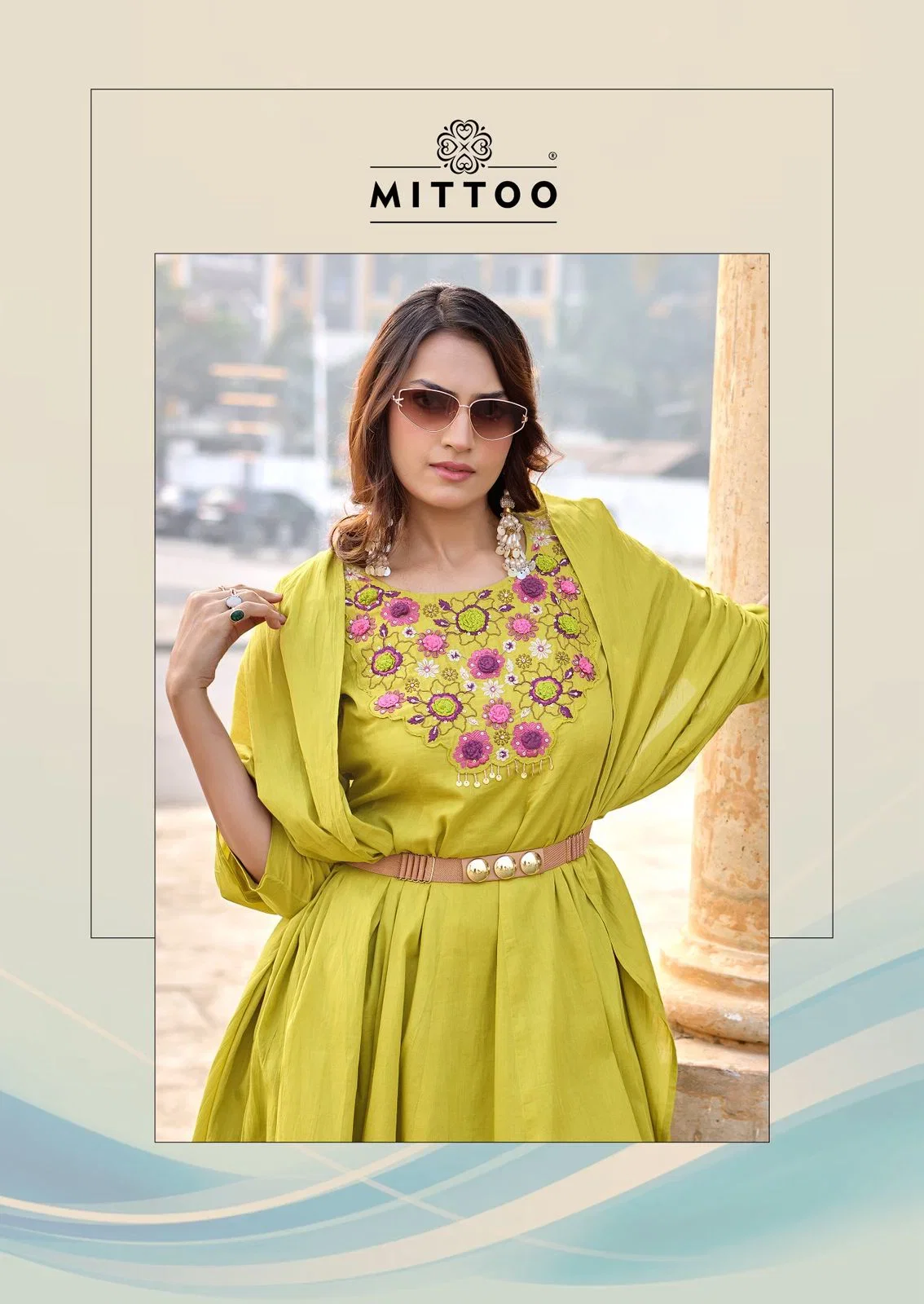 Launching Mittoo Nazira Mul Cotton Handwork Kurti With Pant Dupatta Collection Wholesale 2026