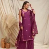 Naisha K 976 Dhabu Cotton Embroidered Kurti With Bottom Dupatta Wholesale