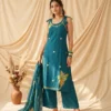 Naisha K 976 Dhabu Cotton Embroidered Kurti With Bottom Dupatta Wholesale