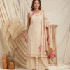 Naisha K 976 Dhabu Cotton Embroidered Kurti With Bottom Dupatta Wholesale