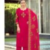 Stylish Woodee Haseen Cotton Thread Worked Kurti With Bottom Dupatta Wholesale 2026