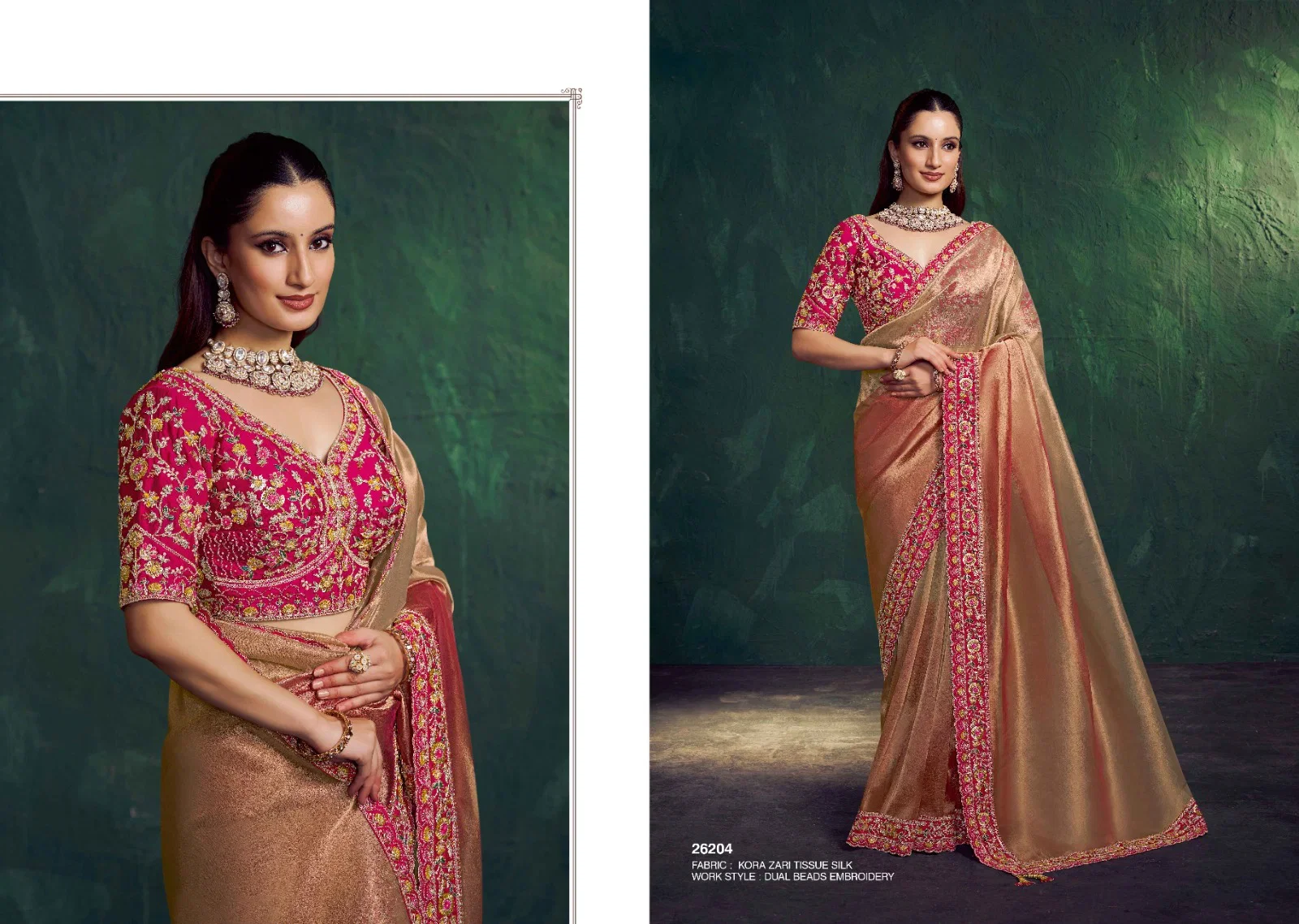 Beautiful Mahotsav Mohmanthan 26200 Mohini Tissue Silk Saree Collection Wholesale 2026