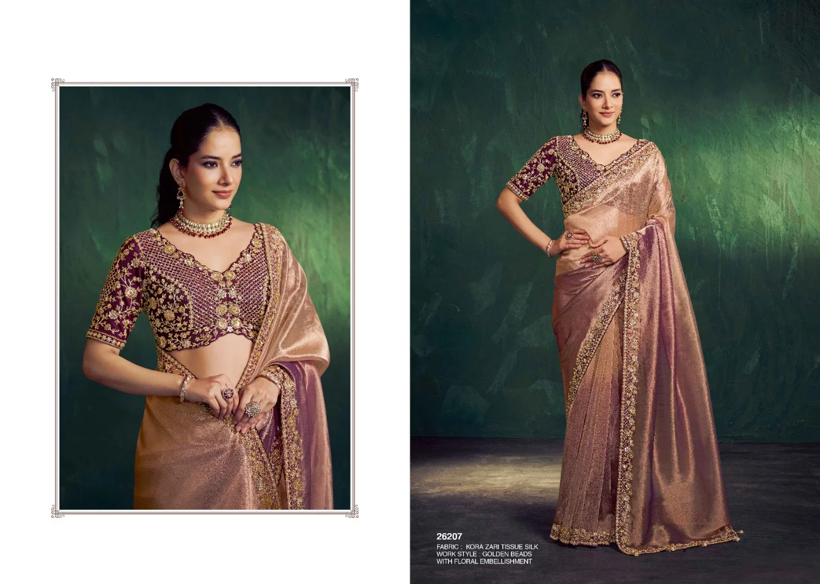 Beautiful Mahotsav Mohmanthan 26200 Mohini Tissue Silk Saree Collection Wholesale 2026