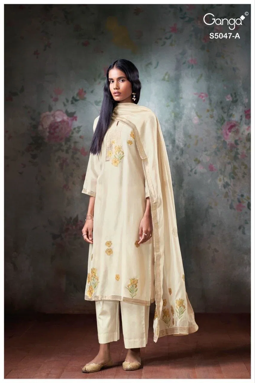 Launching Ganga Ishvanshi 5047 Viscose Woven Silk Jacquard Salwar Kameez Collection Wholesale 2026