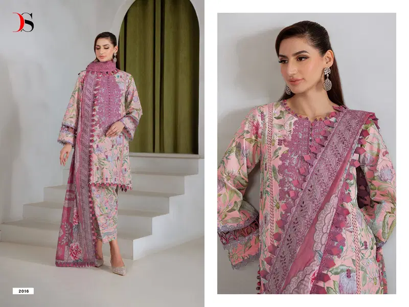 Stylish Deepsy Baagh Jade Bagh Chiffon Dupatta Cotton Embroidered Salwar Kameez Wholesale 2026