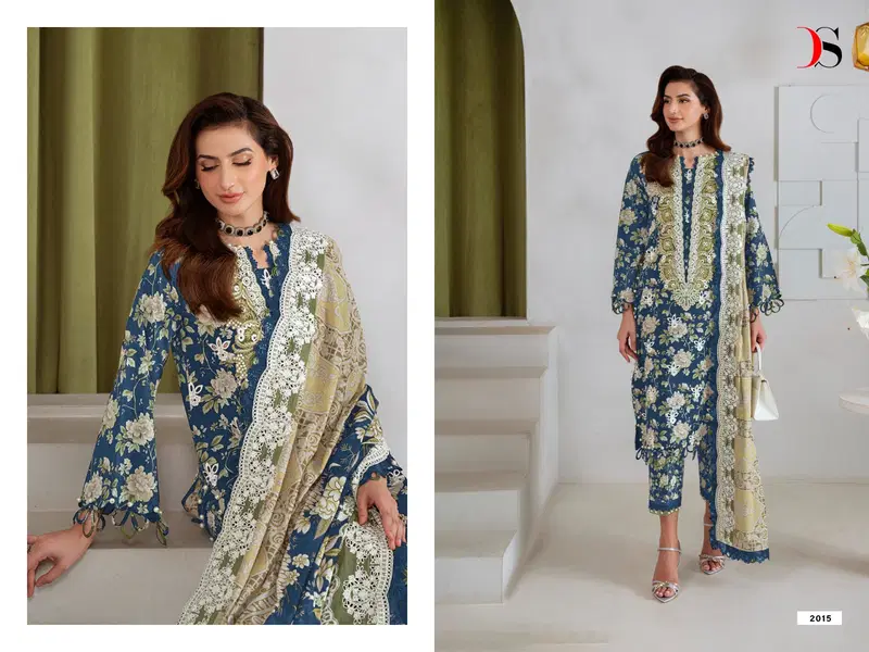 Stylish Deepsy Baagh Jade Bagh Chiffon Dupatta Cotton Embroidered Salwar Kameez Wholesale 2026