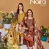 Belliza Naira Vol 145 Cotton Print With Embroidered Dress Material Wholesale