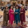 Hoor Tex 815 A To D Crystal Viscose Kurti With Bottom Dupatta Wholesale