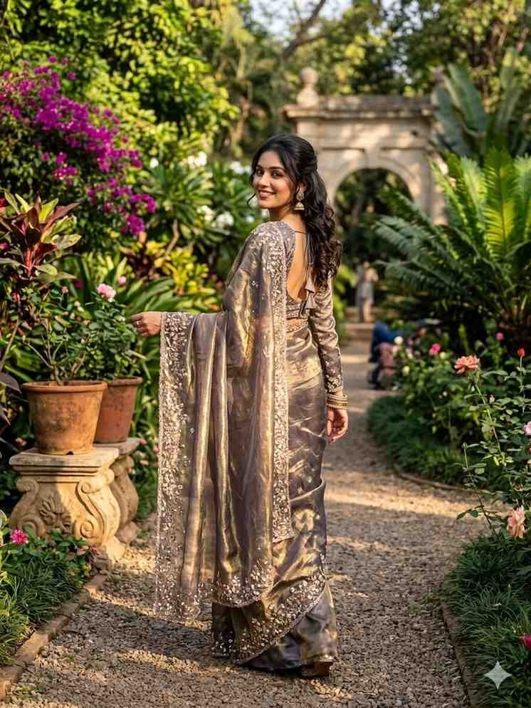 Stylish Kc 410 Fandy Sattin Silk Seqeunce Worked Premium Saree Collection Wholesale 2026