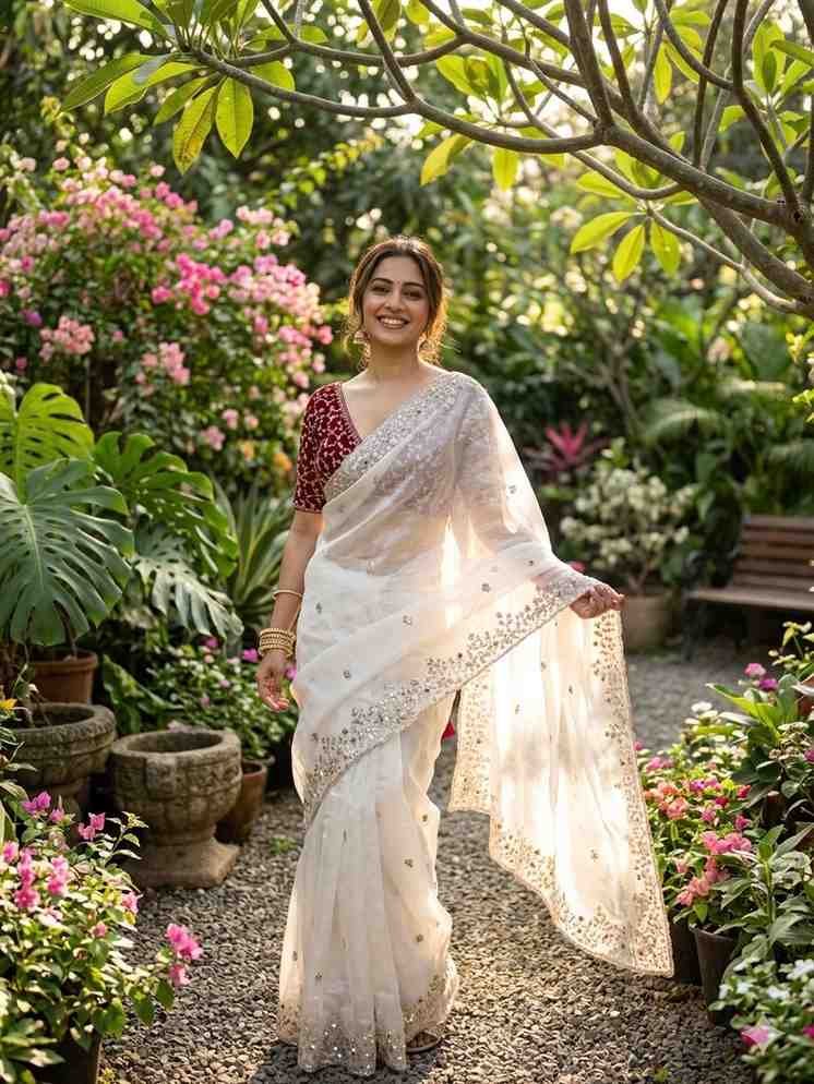 Stylish Kc 410 Fandy Sattin Silk Seqeunce Worked Premium Saree Collection Wholesale 2026