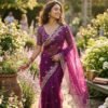 Stylish Kc 410 Fandy Sattin Silk Seqeunce Worked Premium Saree Collection Wholesale 2026