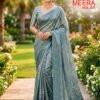 Beautiful Kashvi Meera Vol 7 Brasso Doby Border Zari Printed Saree Collection Wholesale 2026