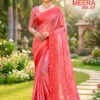 Beautiful Kashvi Meera Vol 7 Brasso Doby Border Zari Printed Saree Collection Wholesale 2026