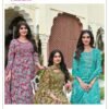 Latest Kavya Pashmina Vol 22 Malasiyan Cotton Embroidered Kurti With Bottom Dupatta Wholesale 2026