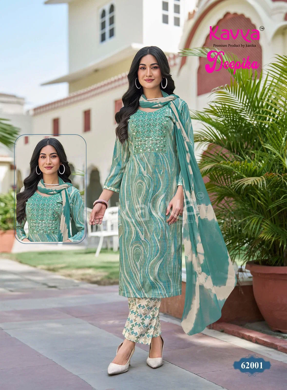 Beautiful Kavya Deepika Vol 62 Capsule Embroidered Kurti With Bottom Dupatta Wholesale 2026
