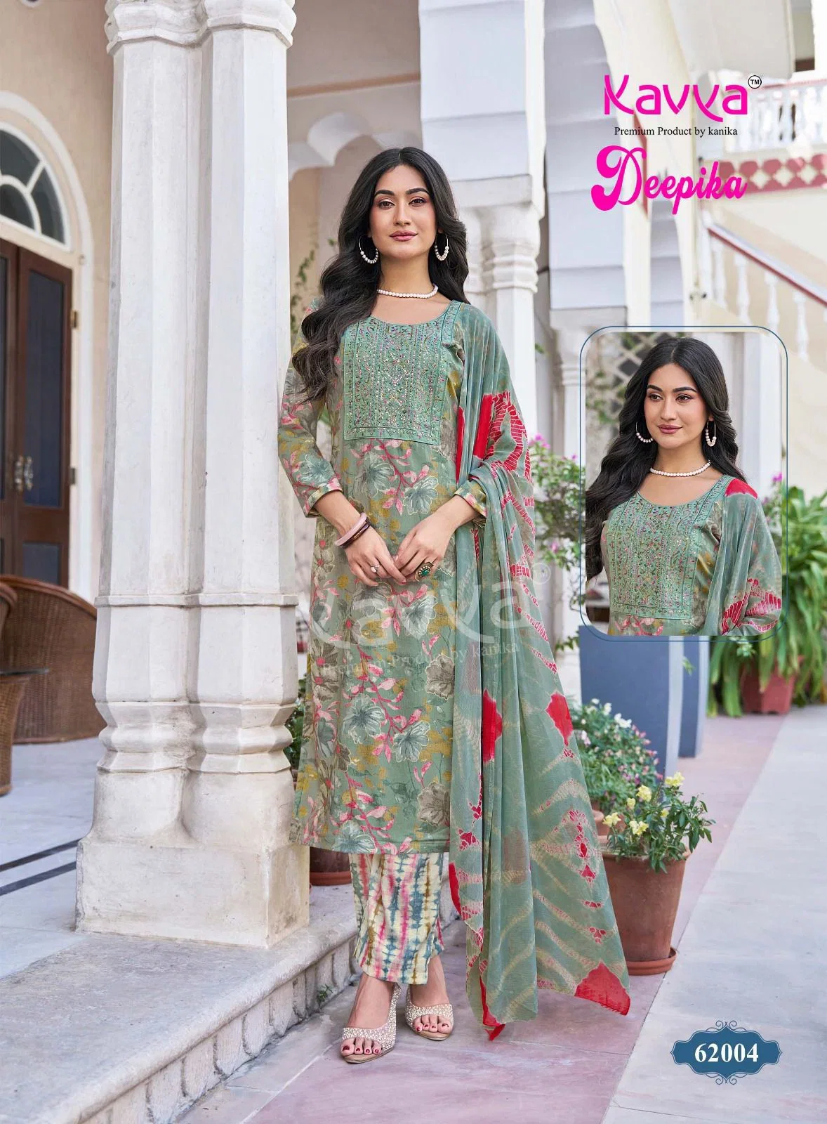 Beautiful Kavya Deepika Vol 62 Capsule Embroidered Kurti With Bottom Dupatta Wholesale 2026
