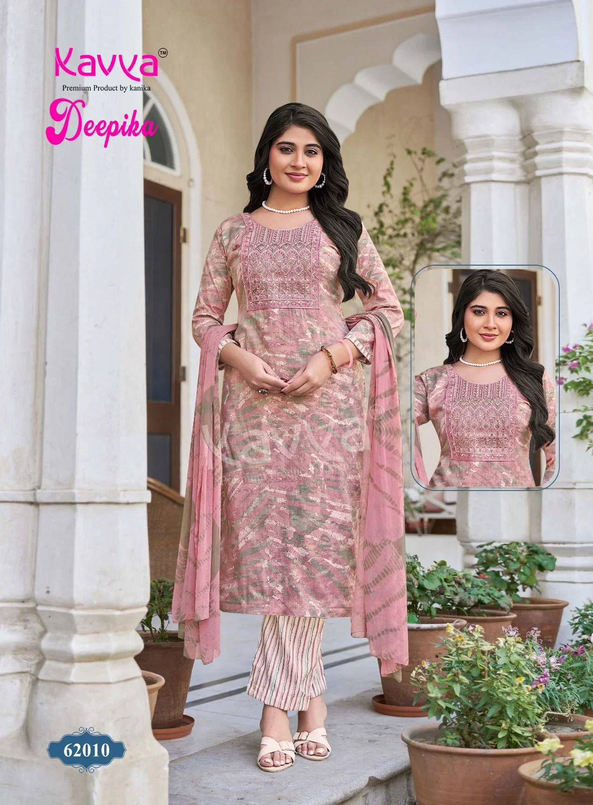 Beautiful Kavya Deepika Vol 62 Capsule Embroidered Kurti With Bottom Dupatta Wholesale 2026