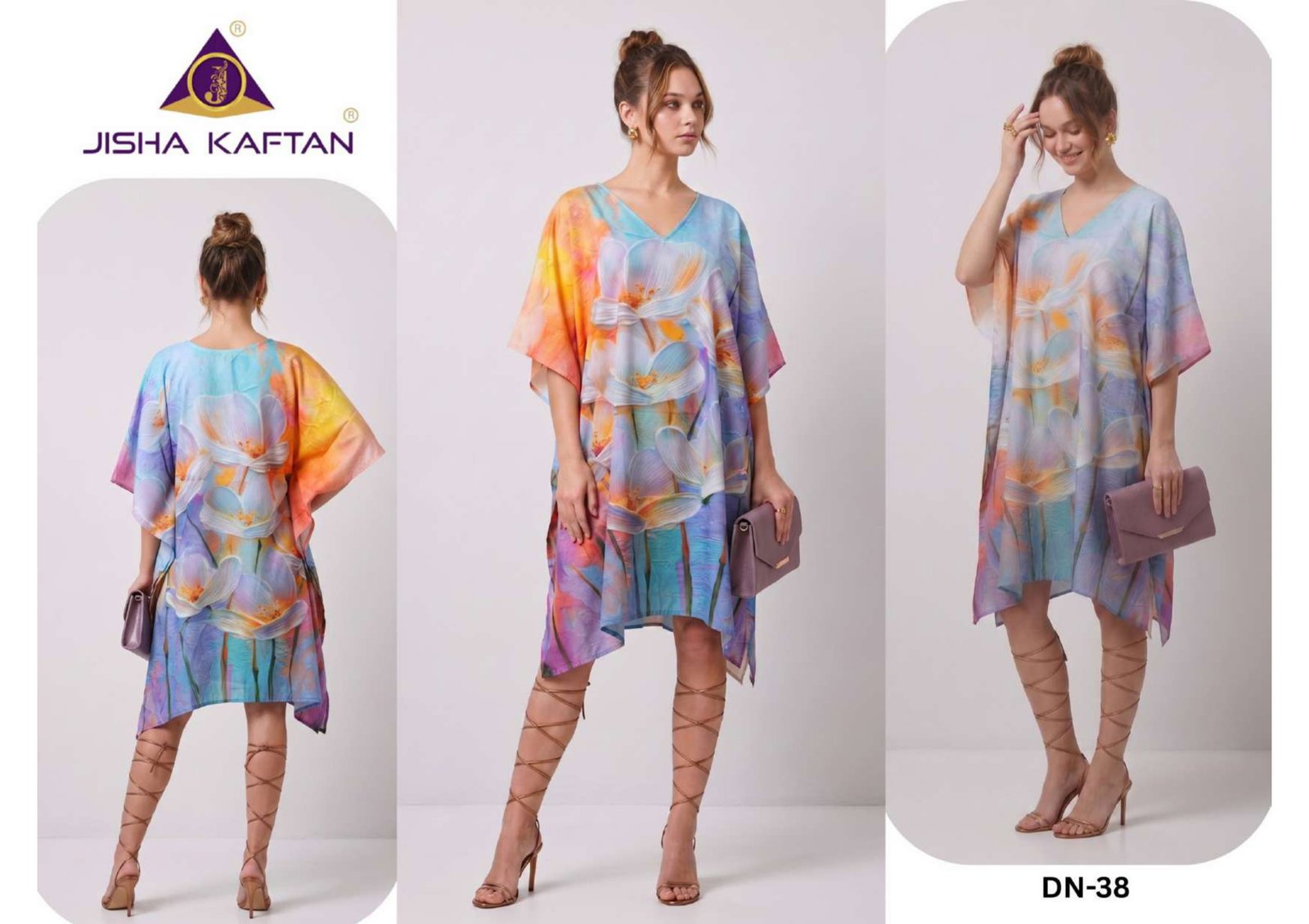 Latest Jisha Cotton Feel Kurti Vol 5 Afghani Cotton Digitally Printed Kaftan Wholesale 2026