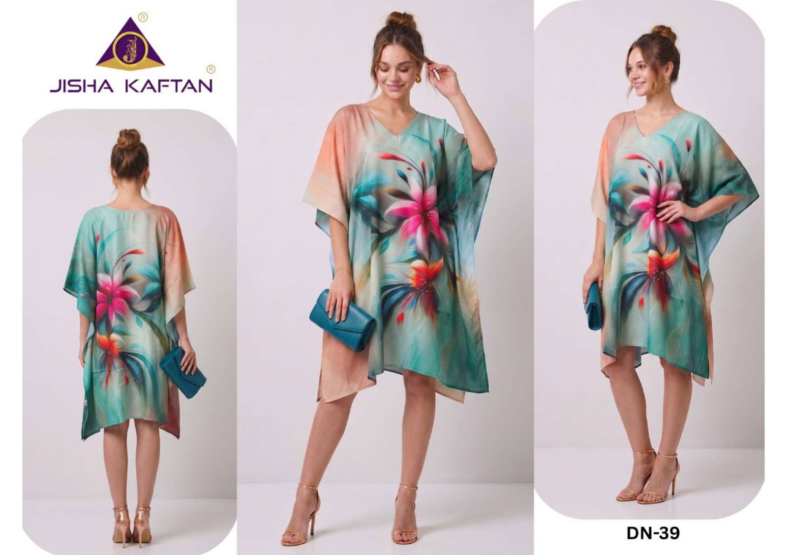 Latest Jisha Cotton Feel Kurti Vol 5 Afghani Cotton Digitally Printed Kaftan Wholesale 2026