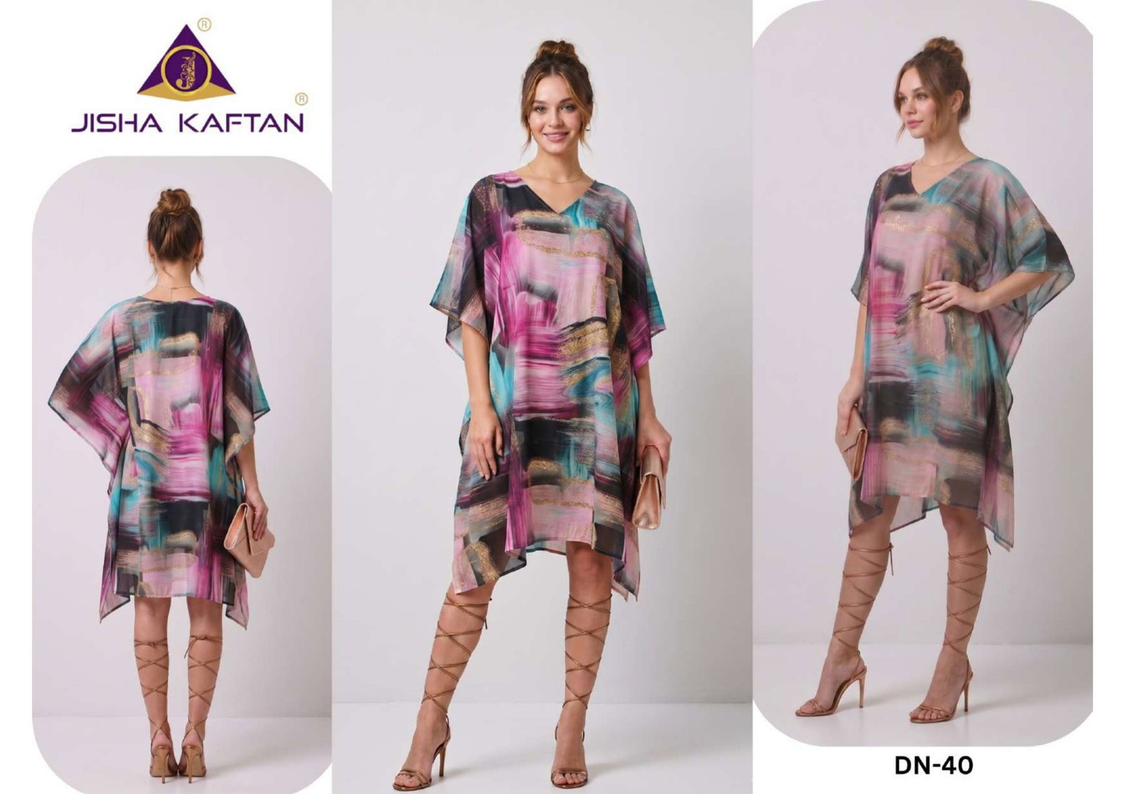 Latest Jisha Cotton Feel Kurti Vol 5 Afghani Cotton Digitally Printed Kaftan Wholesale 2026