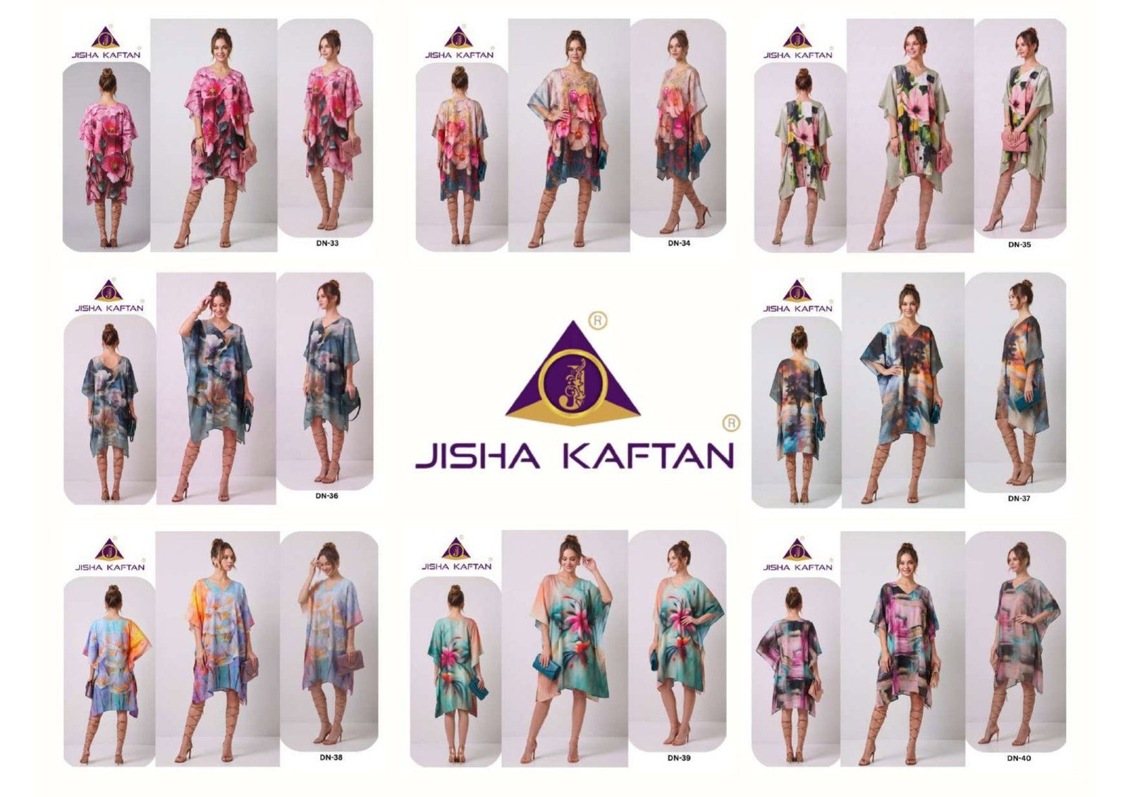 Latest Jisha Cotton Feel Kurti Vol 5 Afghani Cotton Digitally Printed Kaftan Wholesale 2026